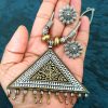 Triangle Chain Pendant Set